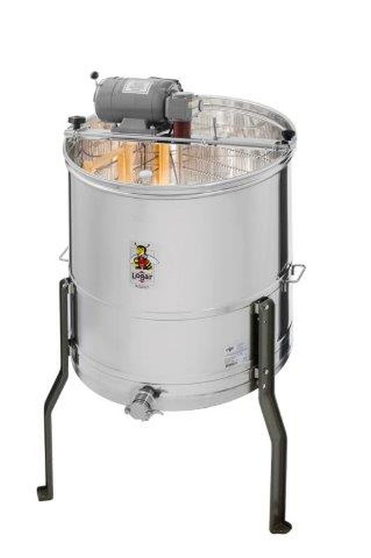 Logar honingcentrifuge 4-ramen met motoraandrijving, ketel Ø63 cm (ramen 37 x 48 cm)