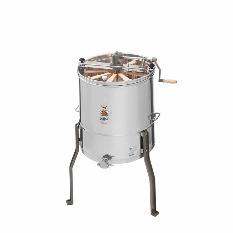 Logar 9-delig radiale honingslinger, kuip Ø 52 cm, handaandrijving