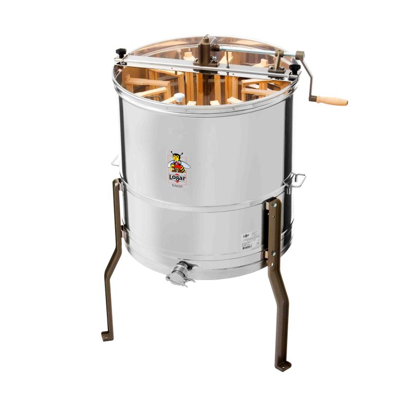 Logar radiale honingslinger handaandrijving 12/8 ramen – ketel Ø 63 cm (Art. nr. 4550)