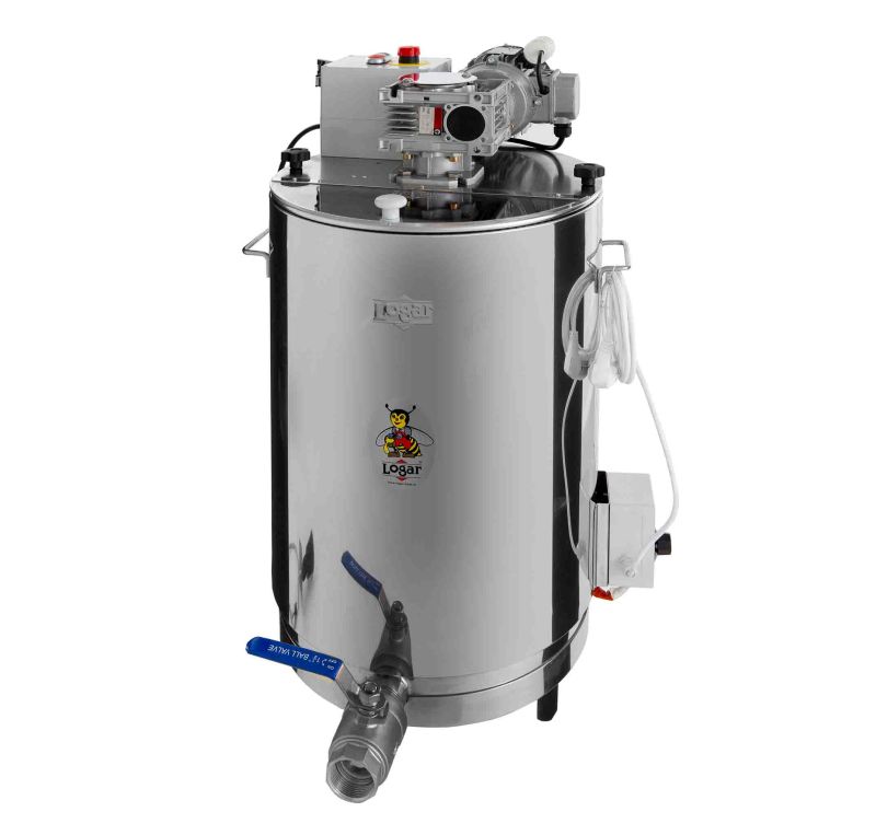 Logar honingroer- en mengapparaat 100 kg met verwarming en isolatie