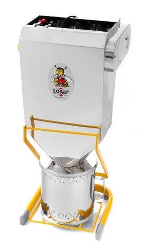 Bijenafveegapparaat 30 cm, 12 V/DC, RVS