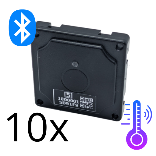 Bluetooth-temperatuursensor (set van 10) – BTTSx10