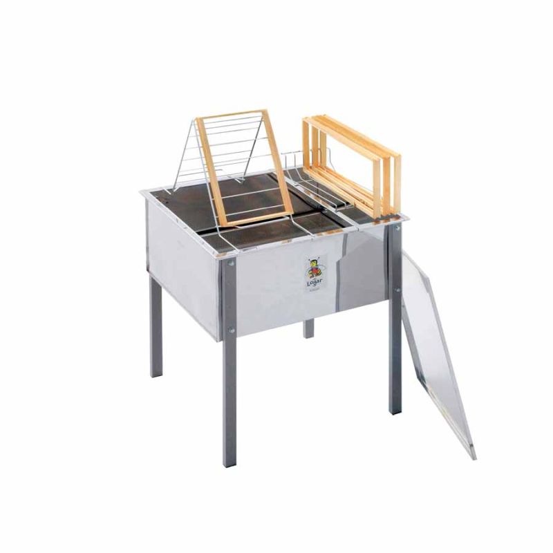 Logar ontzegelbak 70 cm met deksel, verhoogd (art. nr. 8022)