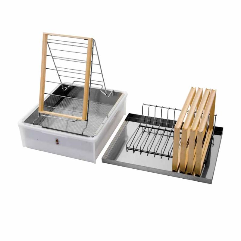 Ontzegelset met deksel en raatlegrek AŽ