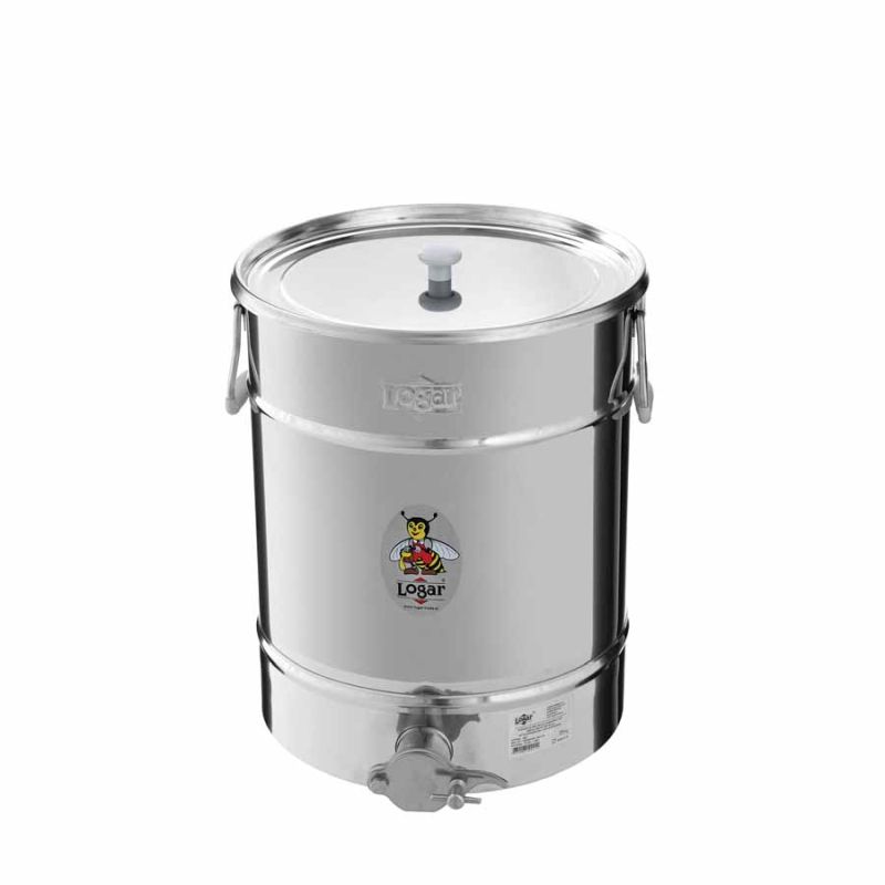 Logar vulcontainer 35 kg met schuine bodem en opzetdeksel – Art. Nr. 2021