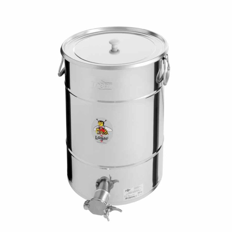 Logar Afvulcontainer 50 kg met honingkraan (Art. Nr. 2106)