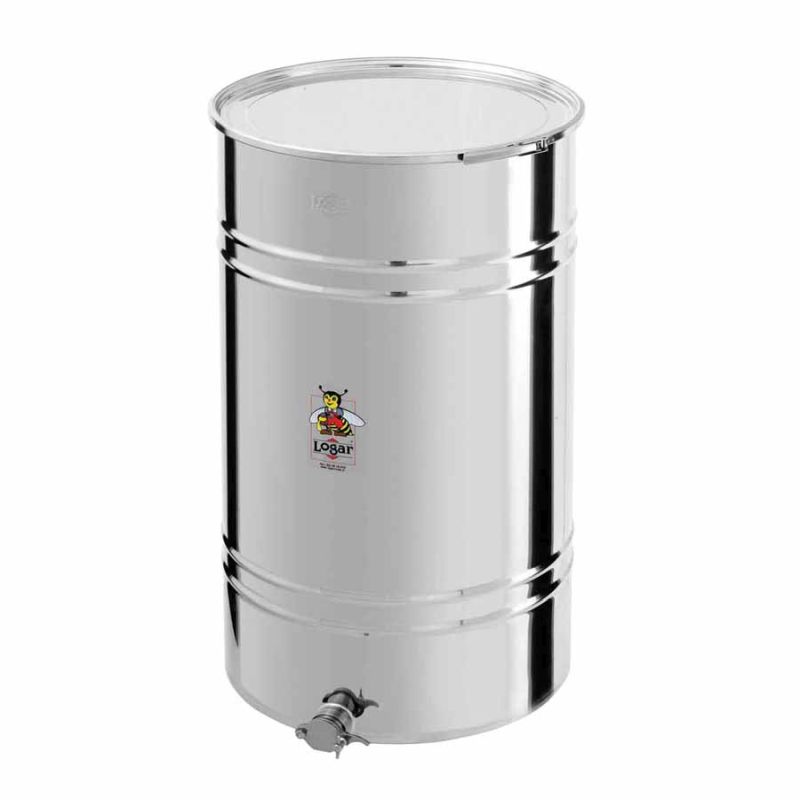 Logar honingafvulcontainer 280 kg met klemringsluiting